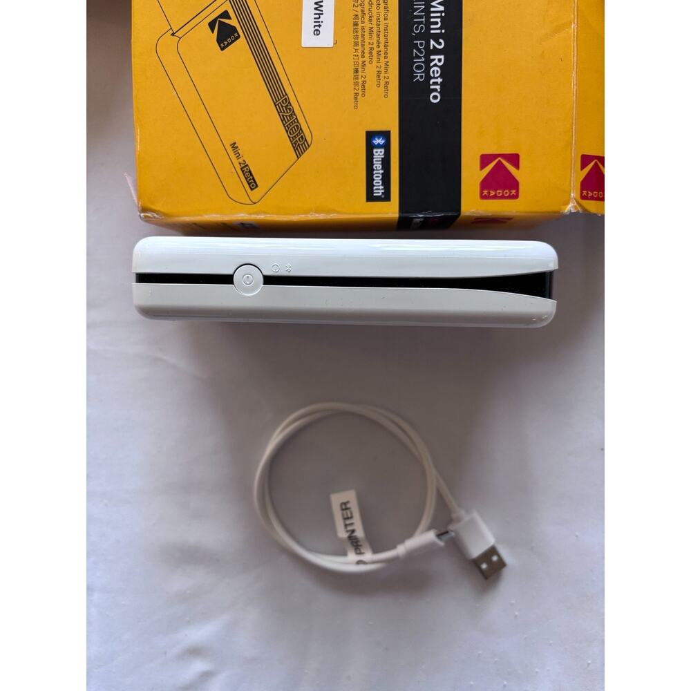 Kodak Mini 2 Retro Portable Photo Printer P210R 300+ Prints BUNDLE - Picture 3 of 9